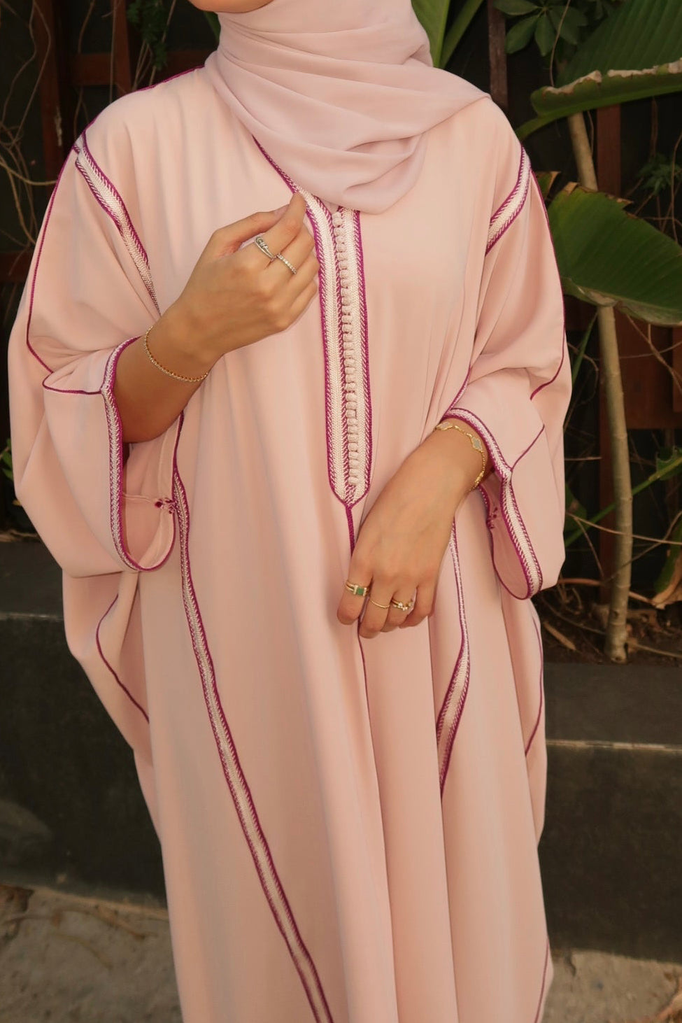 Signature Kandoura - Blush of Dawn
