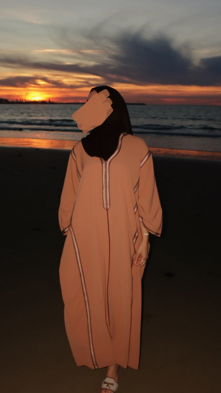Signature Kandoura - Glow of Sunset